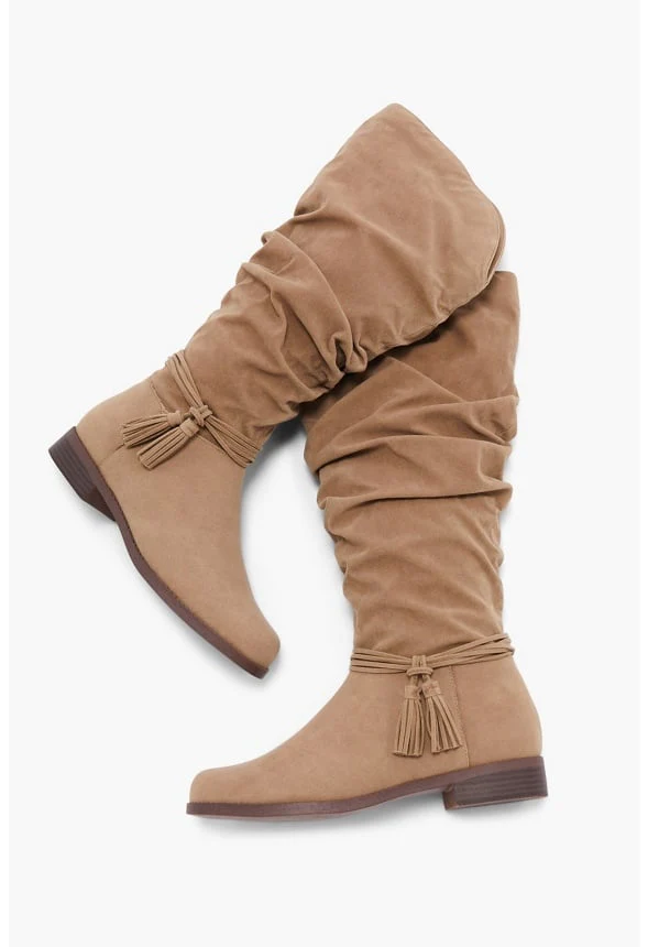 Rowena Tassel Slouch Boot - Image 6