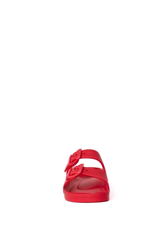 Rubber Buckle Slide Sandal - Image 5