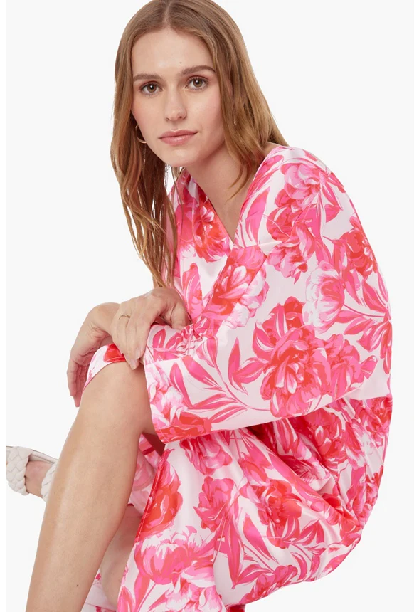 Ruched Kaftan Dress - Image 5