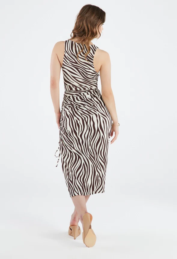 Ruched Maxi Tank Dress - Image 2