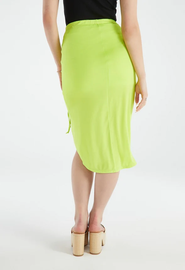 Ruched Midi Skirt - Image 2