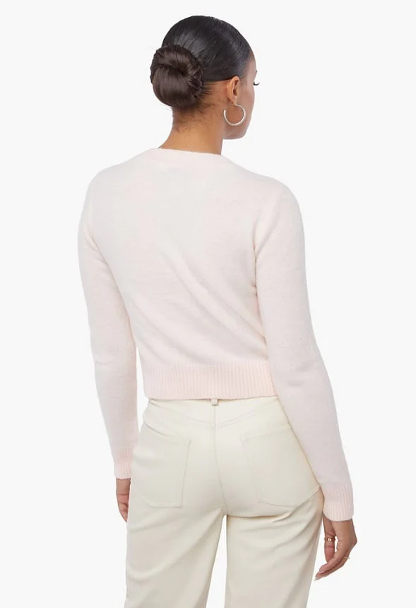 Ruffle Front Cardigan - Image 2