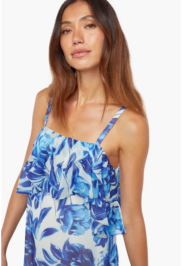 Ruffle Shift Dress - Image 4