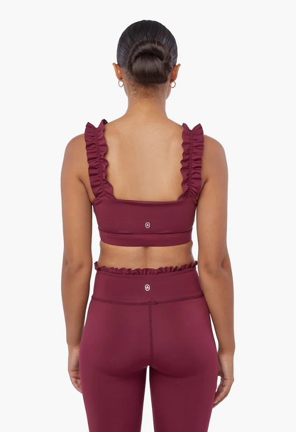 Ruffle Sports Bra - Image 2