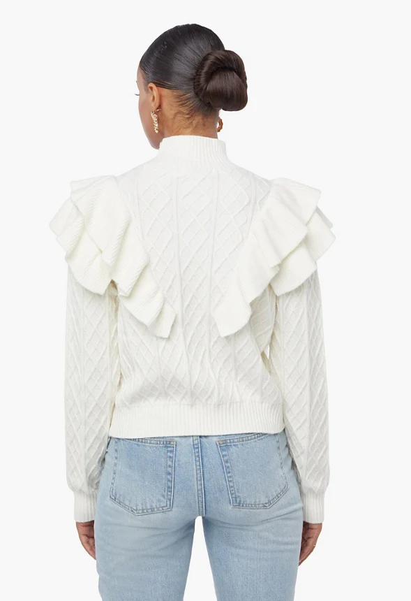 Ruffle Sweater - Image 2