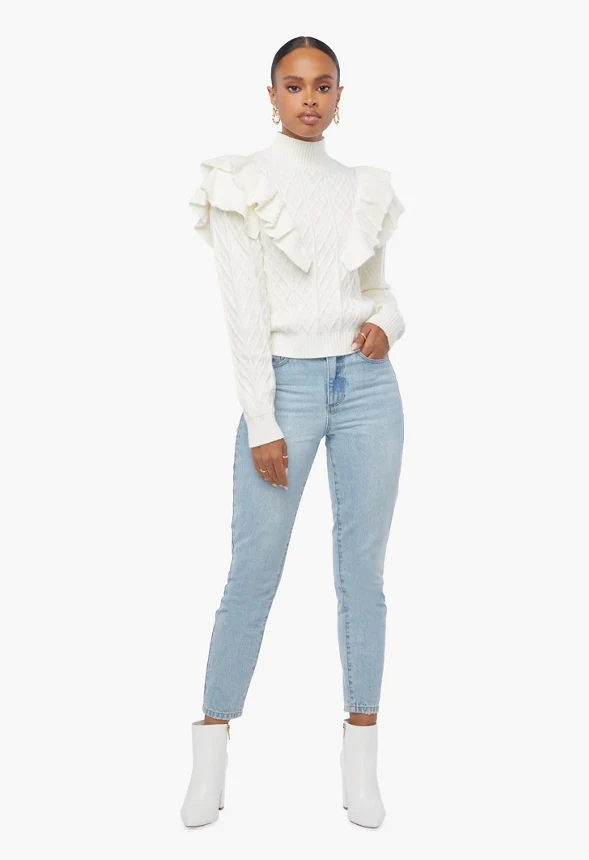 Ruffle Sweater - Image 3