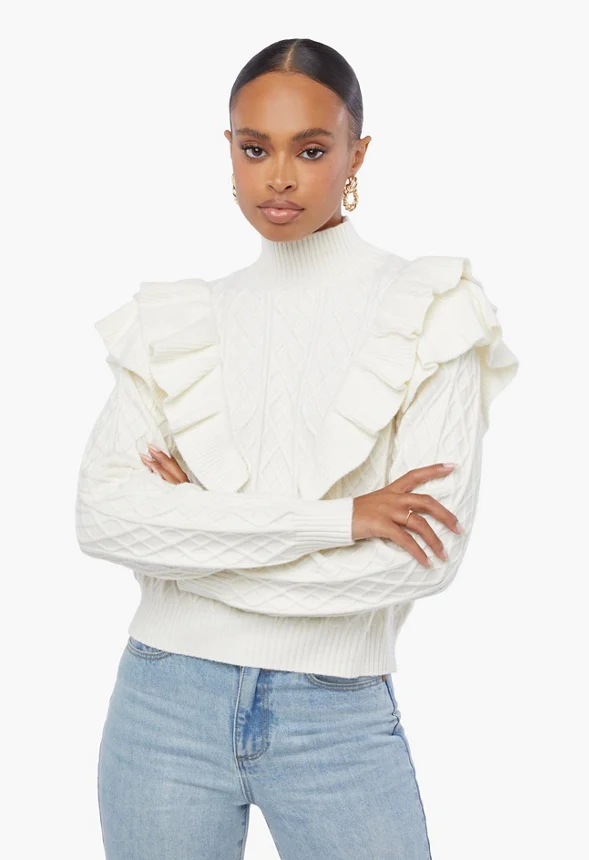 Ruffle Sweater - Image 5