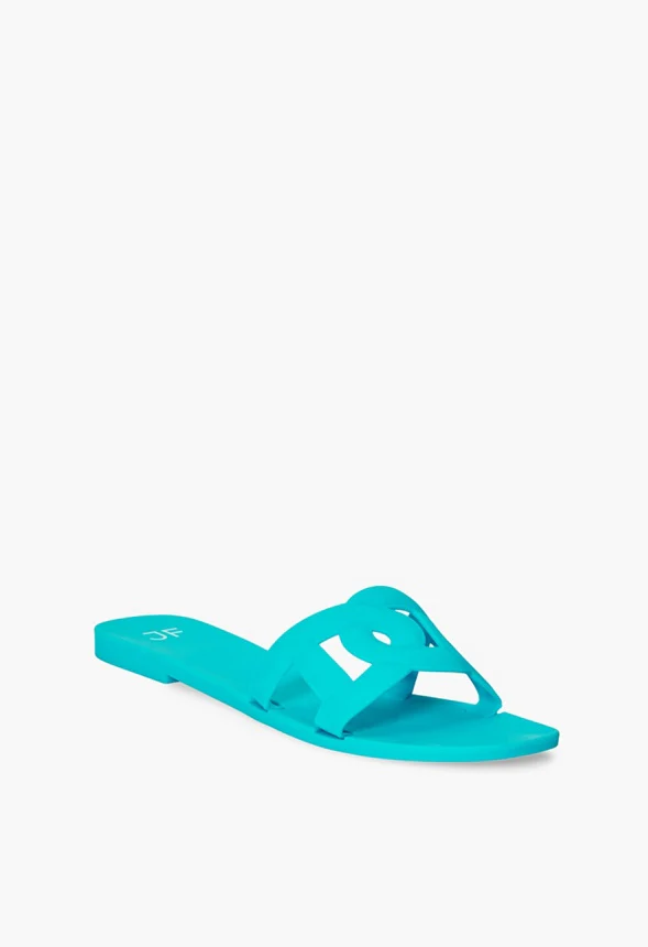 Sally Jelly Flat Sandal - Image 3