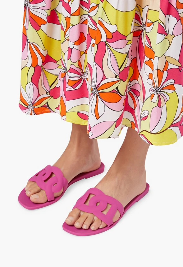 Sally Jelly Flat Sandal - Image 5