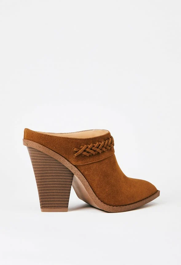 Samira Block Heeled Mule - Image 3