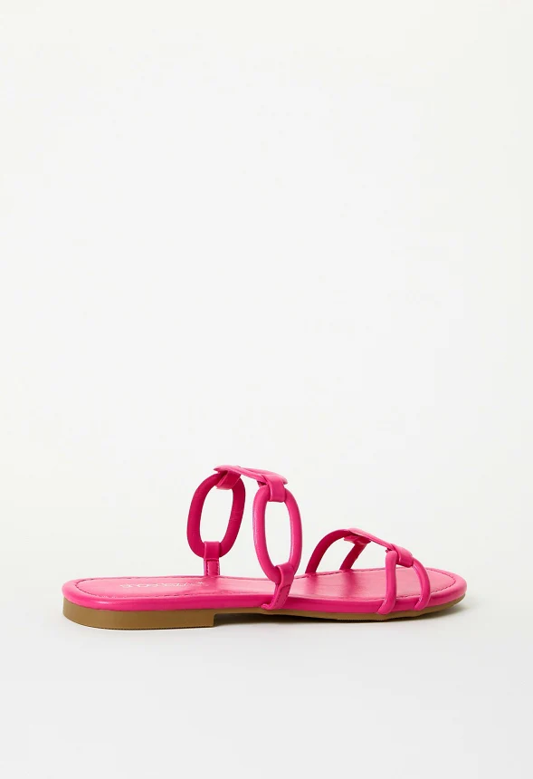 Sasha Flat Slide Sandal - Image 4