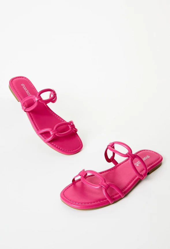 Sasha Flat Slide Sandal - Image 6