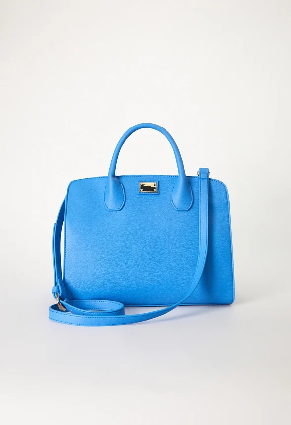 Satchel With Metal Plate - Image 3