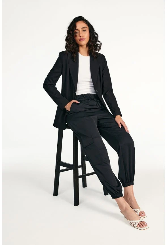 Satin Cargo Joggers - Image 5
