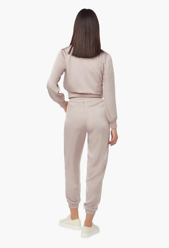 Satin Track Pants - Image 3