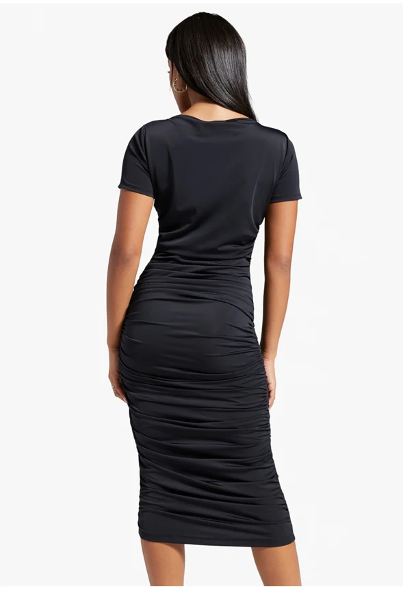 Scoop Neck Tummy Tamer Dress - Image 4