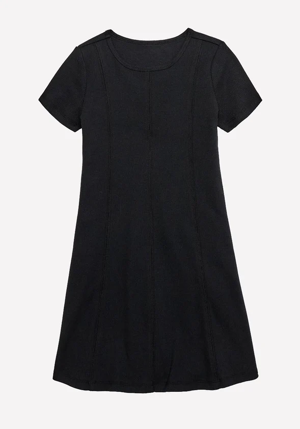 Seamed Swing Dress - Image 2