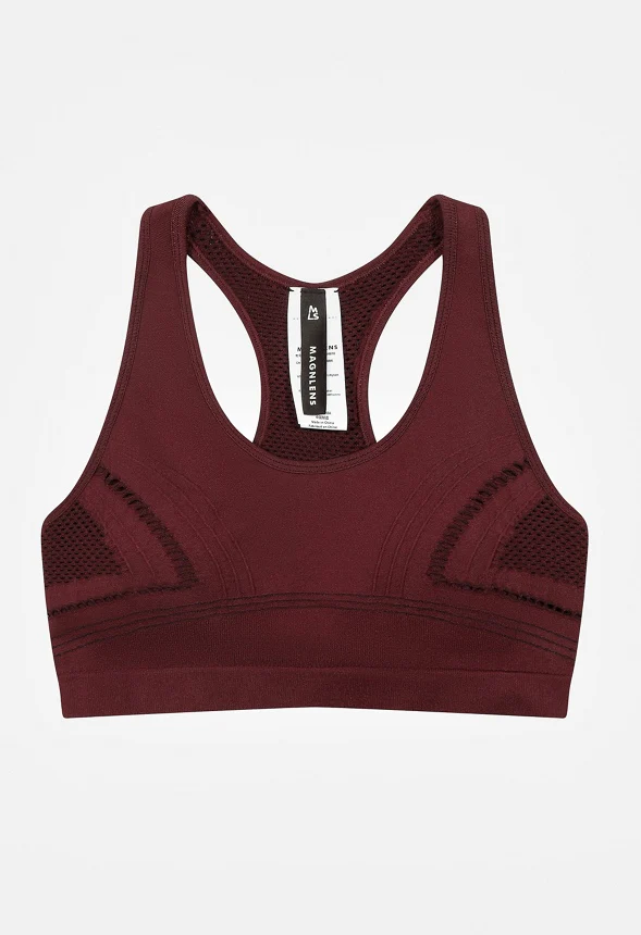 Seamless Open Stitch Sports Bra - Image 4