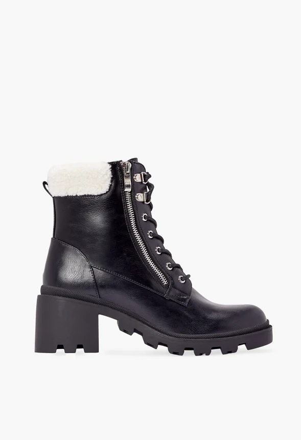 Sebbe Lace-Up Lug Sole Boot - Image 2