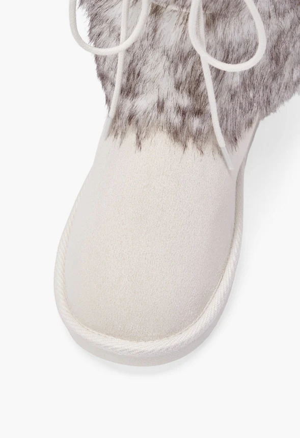 Selena Faux Fur Fuzzie - Image 4