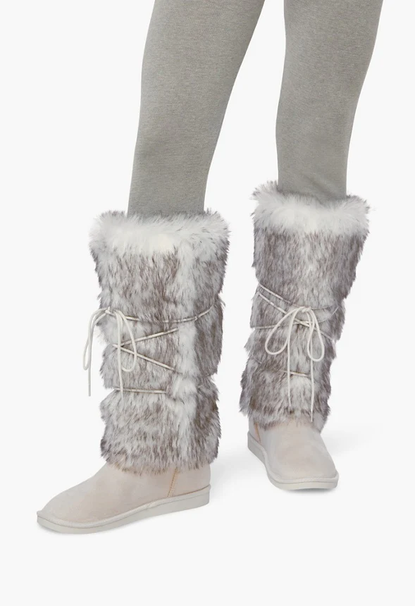 Selena Faux Fur Fuzzie - Image 5