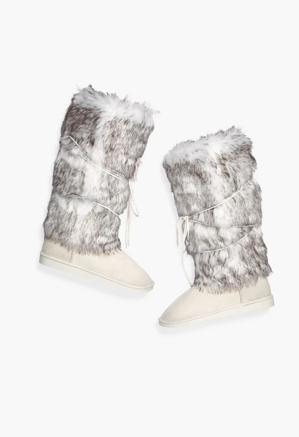 Selena Faux Fur Fuzzie - Image 6