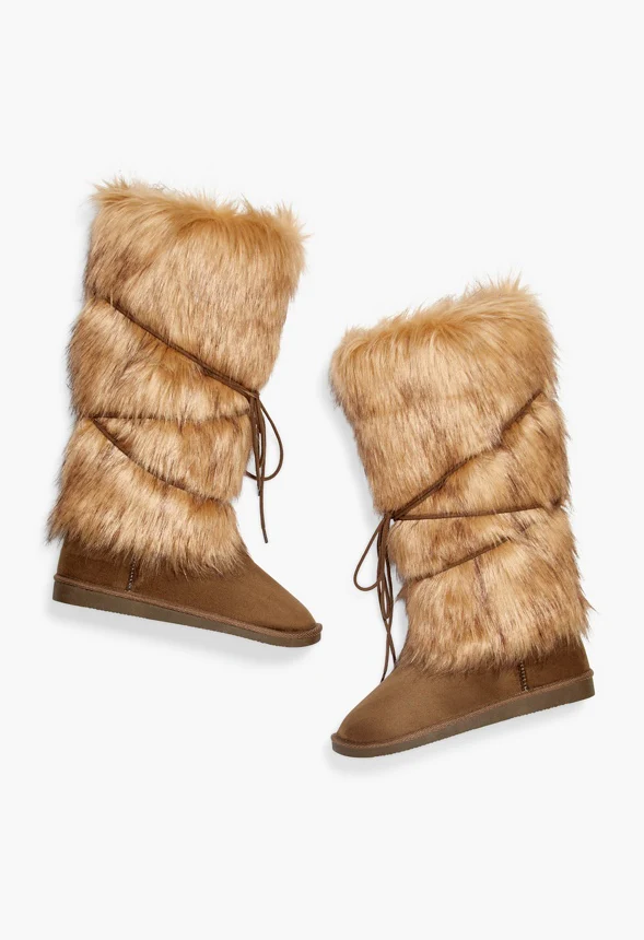 Selena Faux Fur Fuzzie - Image 6