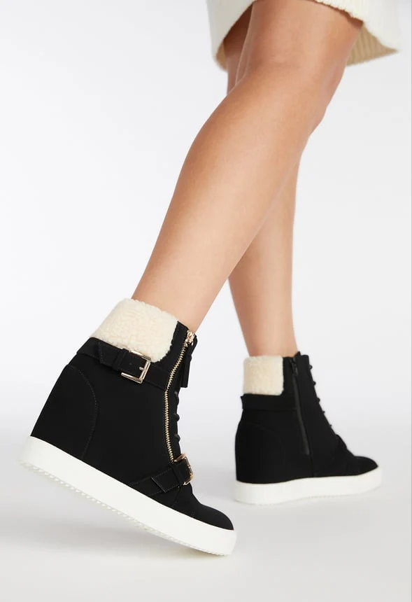 Selma High Top Wedge Sneaker - Image 2