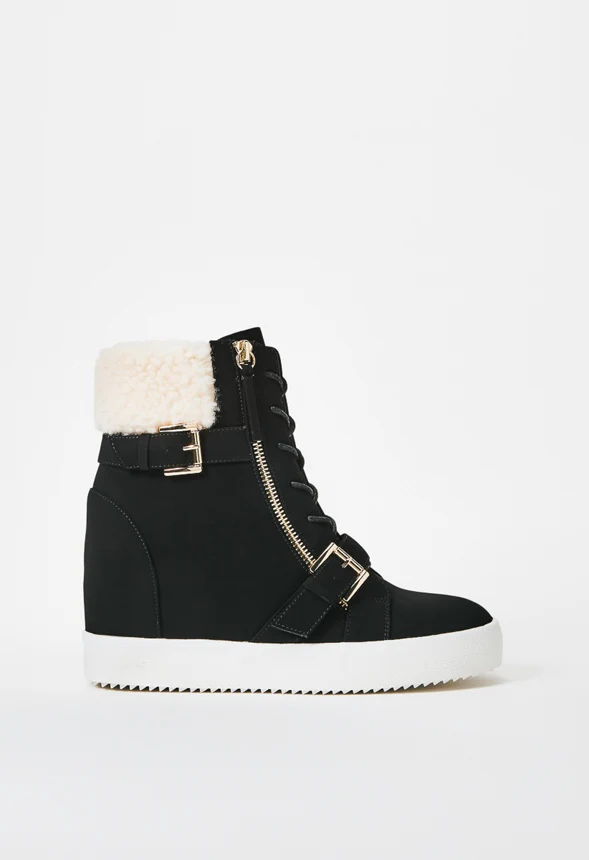 Selma High Top Wedge Sneaker - Image 4