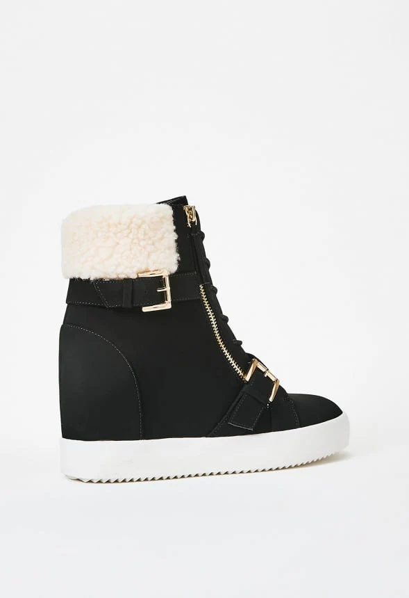 Selma High Top Wedge Sneaker - Image 5
