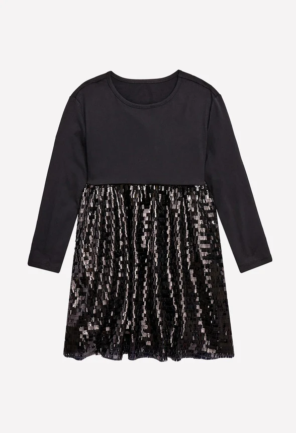 Sequin Babydoll Dress - Image 5