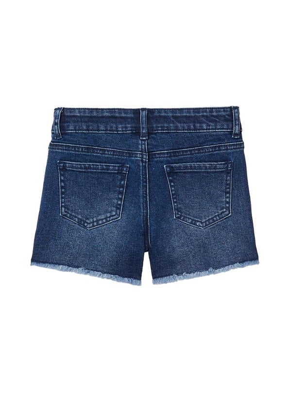 Sequin Pocket Denim Shorts - Image 3