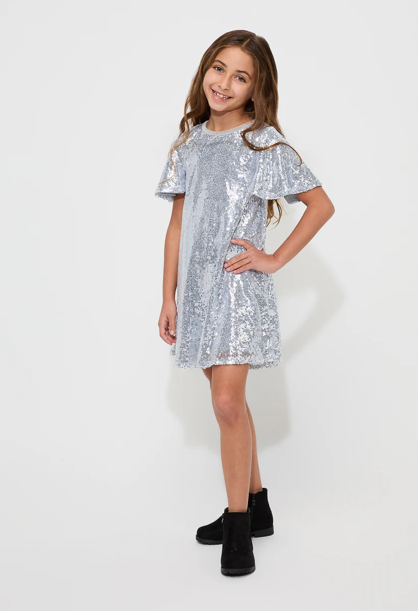 Sequin Swing Dress - Image 3