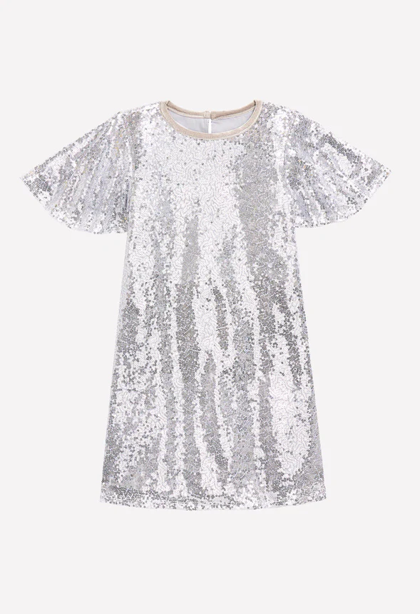 Sequin Swing Dress - Image 7