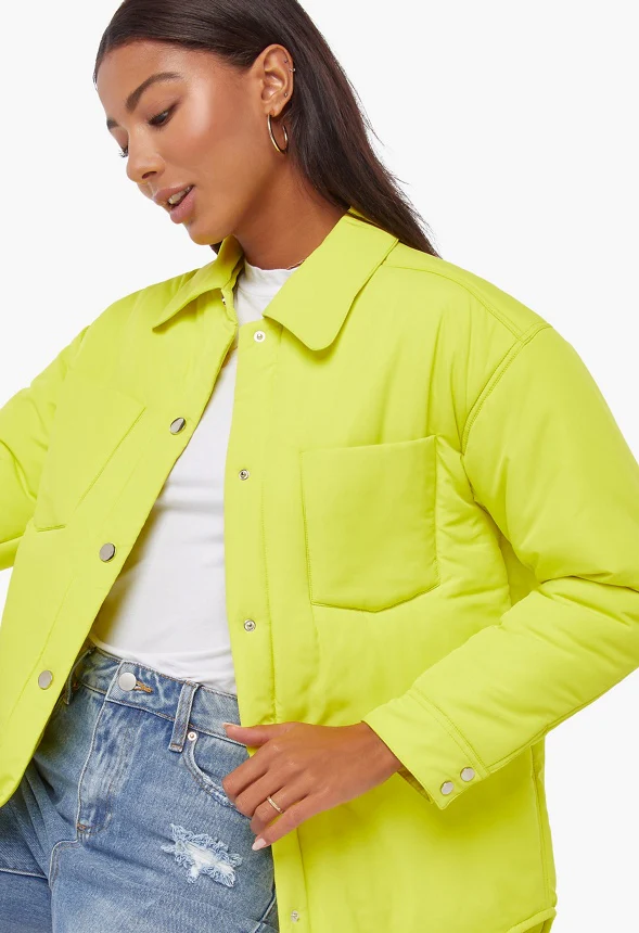 Shacket Puffer Jacket - Image 4