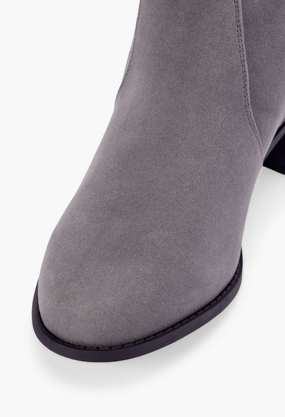 Shana Knit Trim Slouch Boot - Image 4