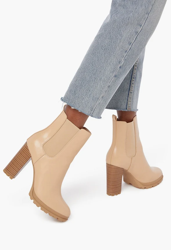 Shandee Chelsea Lug Sole Bootie - Image 6
