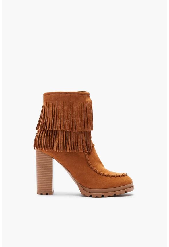 Shandee Fringe Moccasin Bootie - Image 2