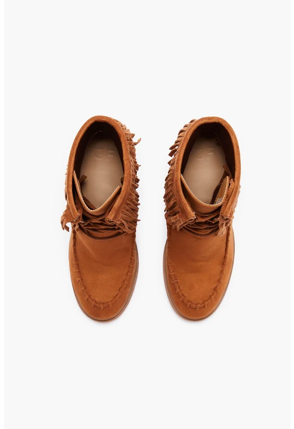 Shandee Fringe Moccasin Bootie - Image 6