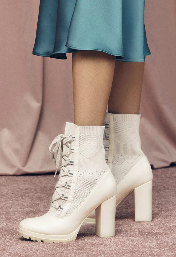 Shandee Knit Combat Bootie - Image 5