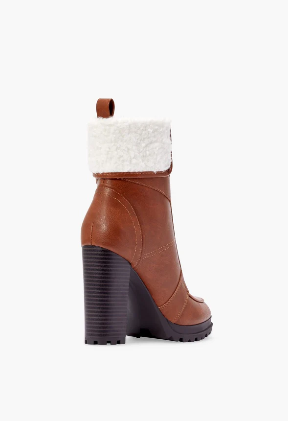 Shandee Sherpa Lug Sole Bootie - Image 3
