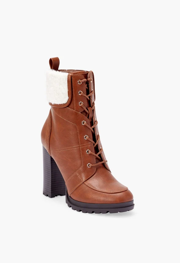 Shandee Sherpa Lug Sole Bootie - Image 5