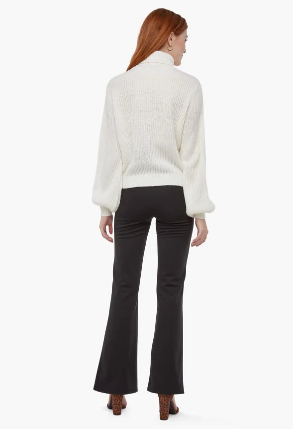 Shapewear Pants With Front Split Hem - Image 3