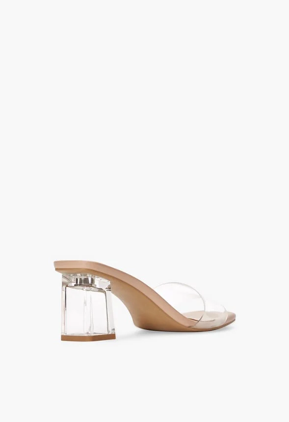 Sharell Clear Heeled Sandal - Image 3