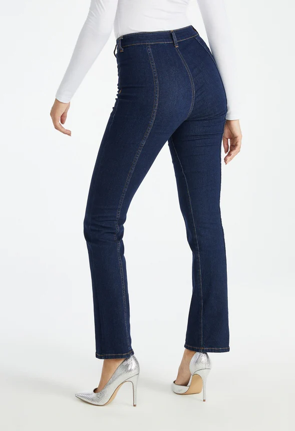 Shay Booty Sculptor Moto Bootcut Jeans - Image 2