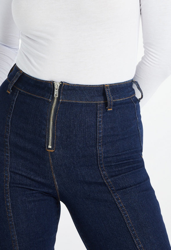 Shay Booty Sculptor Moto Bootcut Jeans - Image 3