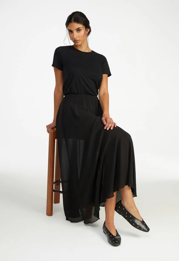 Sheer Maxi Skirt - Image 4