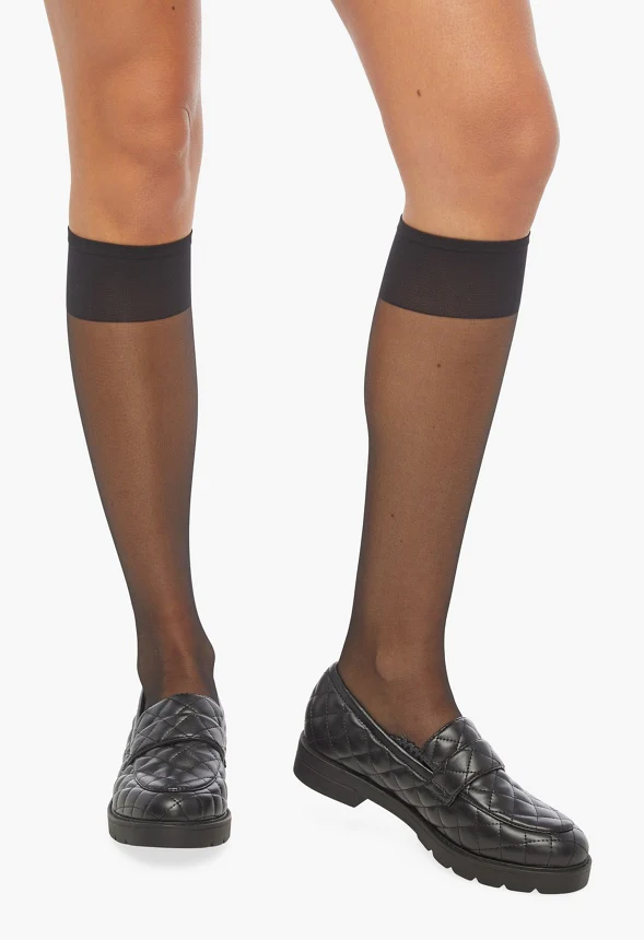 Sheer To The Knee Socks - Image 3