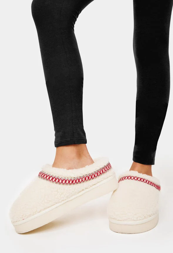 Sherpa Platform Slip On Fuzzy - Image 3