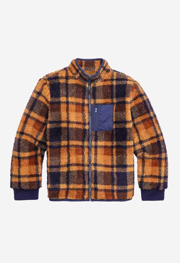 Sherpa Zip Up Jacket - Image 2